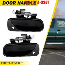 Black Exterior Door Handles For 1993-1998 Toyota T100 Front Left Right 2-6x Black Exterior Door Handles For 1993-1998 Toyota T100 Front Left Right 2-6x