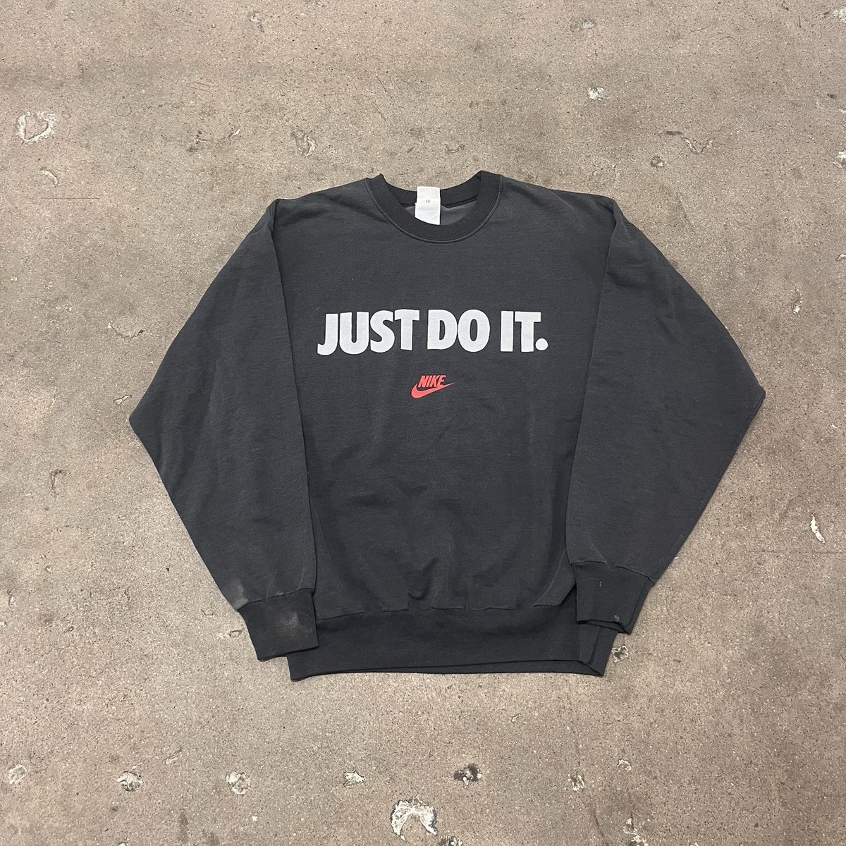 nike just do it crew neck sweatshirt