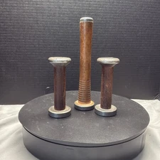 3. AntiqueVintage Industrial Spools Wooden~Various.!