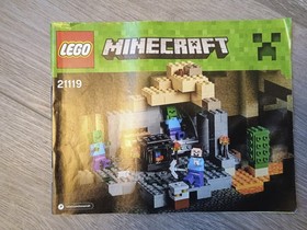 LEGO Minecraft 21119 The Dungeon Complete with Instructions