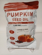 Pumpkin Seed Oil Saw Palmetto 3000 mg 300 Softgels