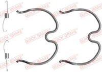 ZubehöRsatz Bremsbacken Quick Brake 105-0837 FüR H00 Opel Agila F68 12V 16V Cdti