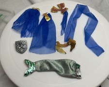She-Ra Princess Of Power Fit To Be Tied Outfit - Silver Shield- Mermista Tail