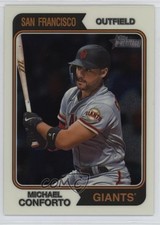 2023 Topps Heritage High Number Chrome 6/999 Michael Conforto #543 12ew