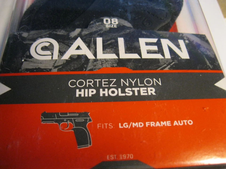 ALLEN Cortez Pulgar a Presión Funda RHD Talla 08 LG/MD Marco Autos Nylon MPN 44808 NUEVO Foto 3 de 4