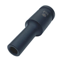8mm Britool Hallmark 6 pt hex long deep 1/2" dr. drive impact CR-MO socket