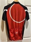 Men’s Castelli Short Sleeve Red/Black Cycling Bike Jersey Shirt Full Zip Size L — photo 2