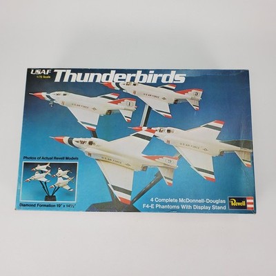 Revell 1975 USAF Thunderbirds 4 F4-E Phantoms Diamond Formation Model Kit 1/72