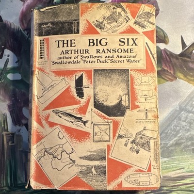 The Big Six by Arthur Ransome Hardcover Jonathan Cape 1940 Swallows & Amazons