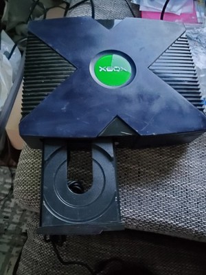 Xbox Classic Konsole Dunkelblau MFG date: 2002-03-18