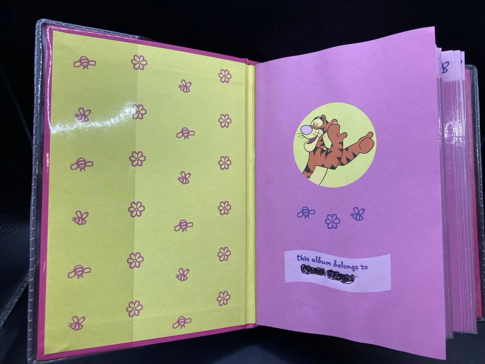Álbum de fotos vintage Best Buddies Winnie The Pooh Tigger rosa 36 páginas Foto 4 de 4