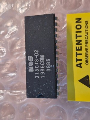   CHIP MOS 318018-02   Commodore C128 C128D C128DCR C64 1541 1570   EXCELLENT  