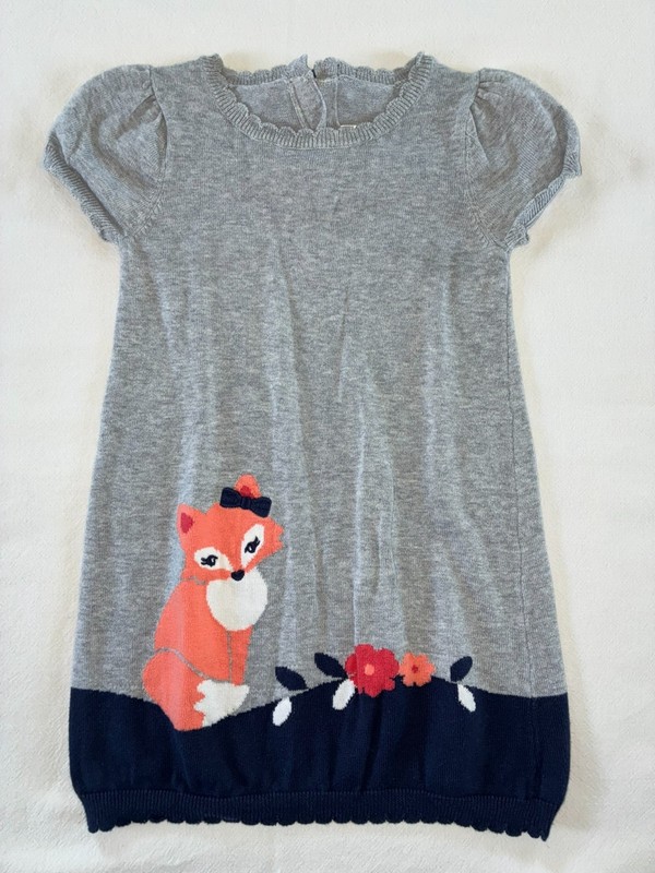 GYMBOREE Girls Cotton Sweater Dress Size 4T