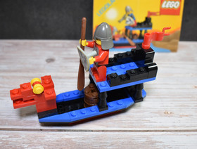 Vintage Lego Castle #6018 BATTLE DRAGON INCOMPLETE with Instructions 1990