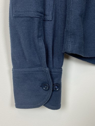 MA. STRUM Herren Overshirt Hemd dunkelblau Baumwolle Langarm Größe L/XL - Bild 14 von 19