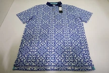 Greyson Golf Blue Migration Polo Mens Size Medium Arctic New INV12711417