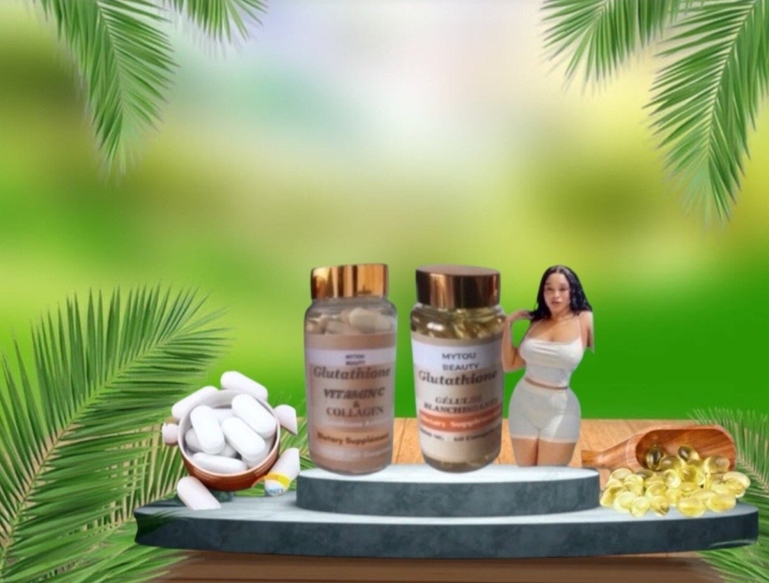 Gélules éclaircissant glutathione pour réduire les taches et illuminer le teint pack de 6