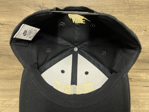 Vintage Nike Just Do It Army Military 100% Cotton SnapBack Hat Made in Taiwan - Picture 5 of 6