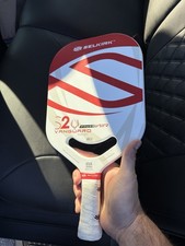 Selkirk S2 Vanguard Power Air Pickleball Paddle White/Red USA