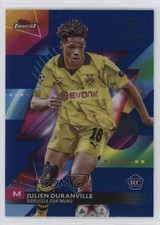 2023 Finest UEFA Club Competitions Blue Refractor 43/150 Julien Duranville 08mg
