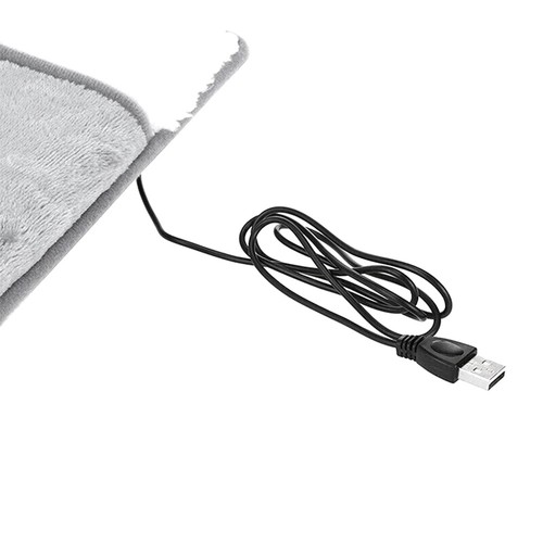 USB Charging Electric Foot Heating Pad Universal Soft Plush Washable Foot1264 - Imagen 6 de 9