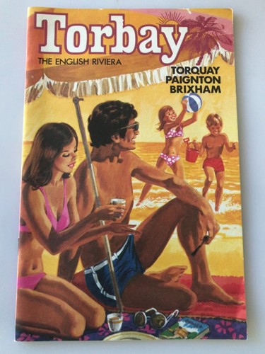 Torbay Booklet Tourist Guide Torquay Paignton Brixham English Riviera - 32 pages