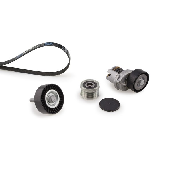 Keilrippenriemensatz Micro-V® Gates K246PK1735 FüR Vw Jetta 4 162 163 AV3 AV2 B6-image
