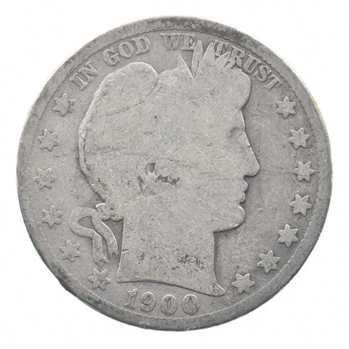 1900 Barber Half Dollar Estate Coin Collection *527