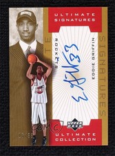 2001-02 Ultimate Collection Signatures Gold 16/33 Eddie Griffin Rookie Auto RC