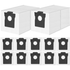12 St&uuml;ck Staubbeutel f&uuml;r Dreame L20/X40/X50 Ultra Complete, L10s/L10/L40s/L10...
