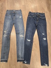Old Navy Girls Denim Jeggings Skinny Jeans Lot Size 14