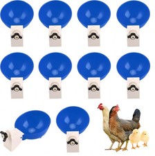 10Pcs Chicken Water Cups, Automatic Chicken Water Feeder, Easy to Install, Autom