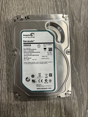 Seagate Barracuda 2TB 3.5'' SATA III Internal Hard Drive (ST2000DM001)