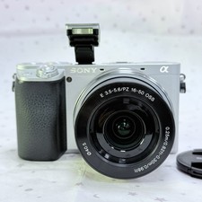 Sony Alpha a6100 24.2MP Mirrorless SLR Digital Camera W/ 16-50mm Lens English