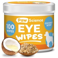 Dog Eye Wipes - Hypoallergenic Face  Eye Wipes for Dogs and Puppy - Pet Tear...