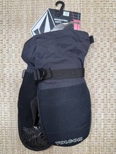 Volcom Stone Brighton Mitt Black Men's Small Level 8 Thinsulate Snow NEW