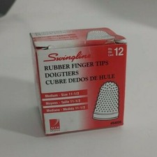 Swingline Rubber Finger Tips Size 11-1/2 Large Contains 5 
