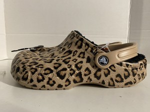 cheetah crocs with fur