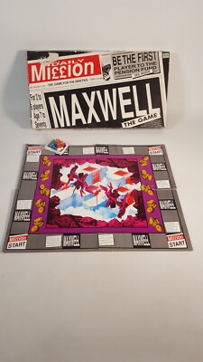 Maxwell Das Spiel Brettspiel Vintage Original Komplett BMI
