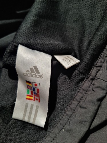 Adidas Pullover Windbreaker Mens Size Xl Black & White - Picture 16 of 22