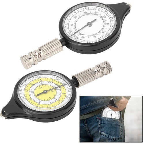 Mini Outdoor Map Measurer Distance Caculator Mapping Tool Gear Metal Wheel - Bild 4 von 10