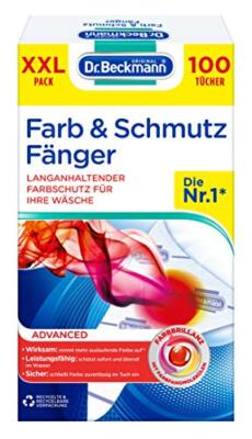 Dr. Beckmann Farb- und Schmutzfänger XXL langanhaltender Farbschutz 100 Tücher