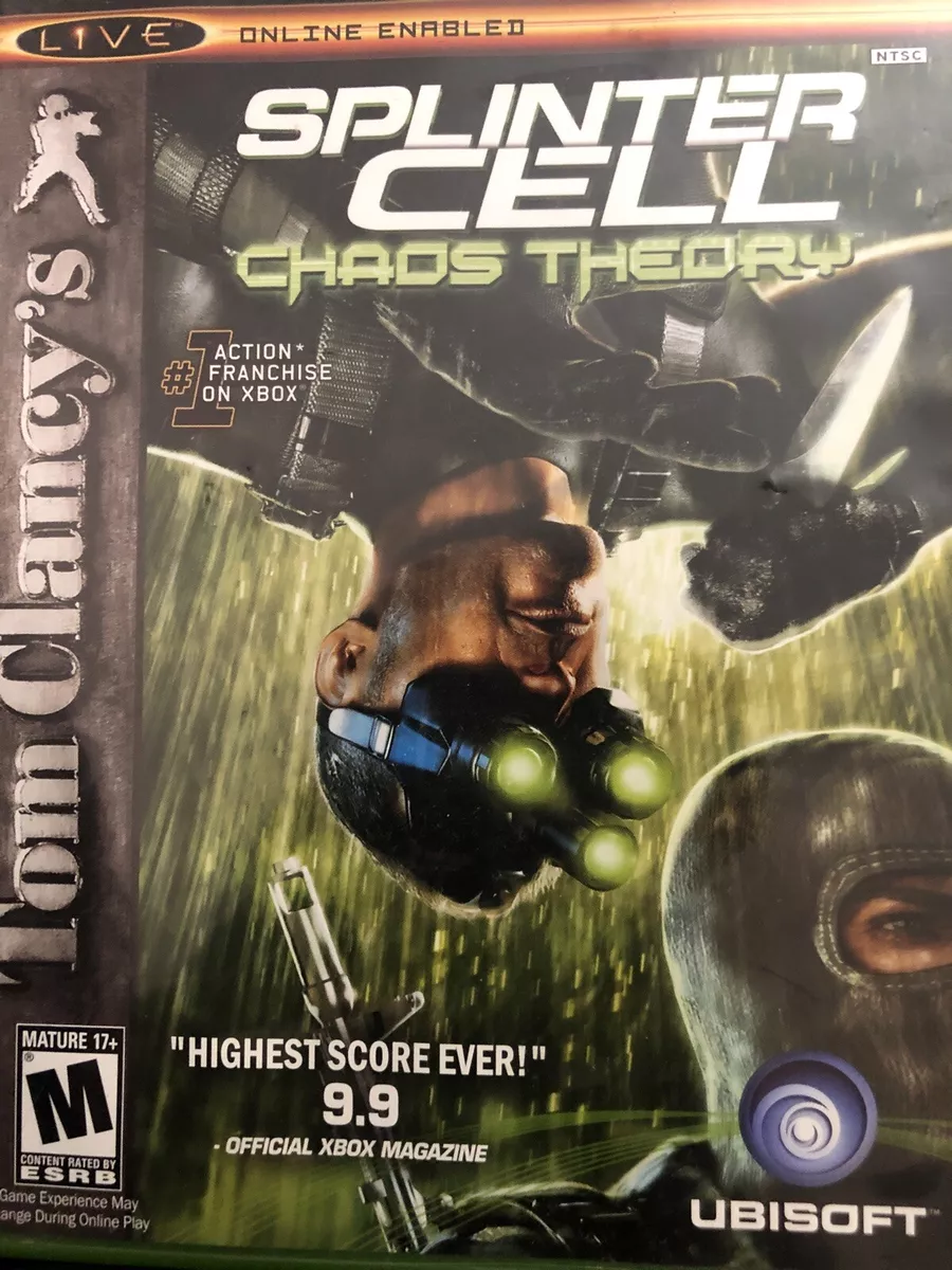  Tom Clancy's Splinter Cell Chaos Theory - Xbox : Video Games