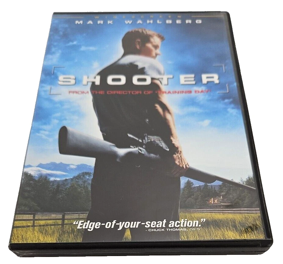 Shooter Mark Wahlberg DVD Video Movie Action Widescreen Thriller - Image 4 of 4