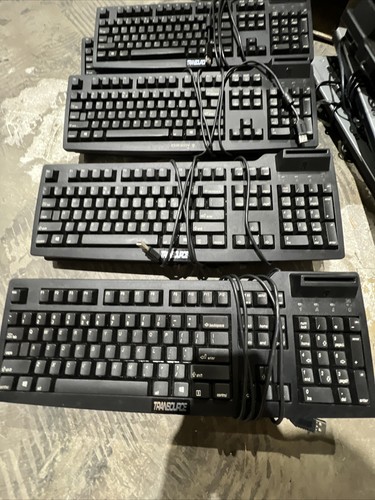 CHERRY RS 6600 USB KEYBOARD W/SMART CARD DOD STANDARD TRANSOURCE - Picture 8 of 10