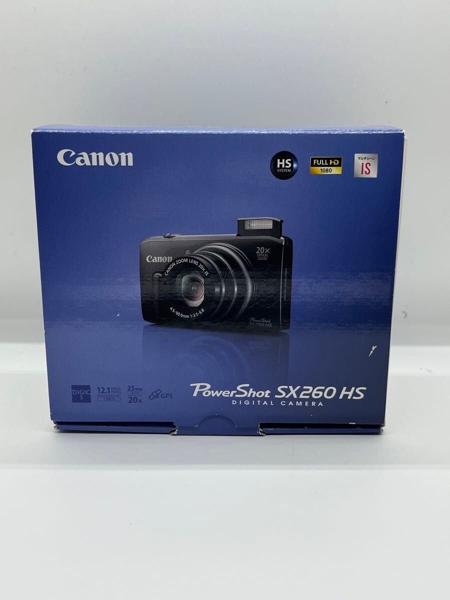 TOP MINT】Canon PowerShot SX260 HS 12.1MP 20x Digital Camera TOP MINT】Canon PowerShot SX260 HS 12.1MP 20x Digital Camera