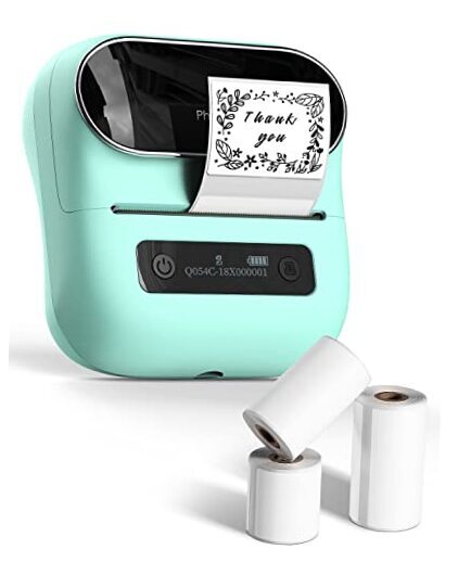 M220 Bluetooth Label Maker with 3.14 Inch Screen and 3 Label Rolls-image