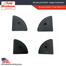 For 1930-1938 Chrysler Desoto Dodge Plymouth Rubber Hood Panel Corners Set Of 4 For 1930-1938 Chrysler Desoto Dodge Plymouth Rubber Hood Panel Corners Set Of 4