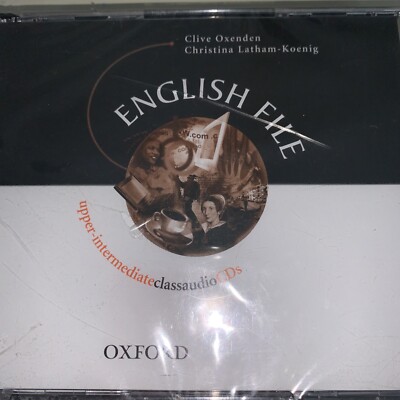Oxford ENGLISH FILE Upper-Intermediate Class Audio CDs 2001 - New - RefNCD3