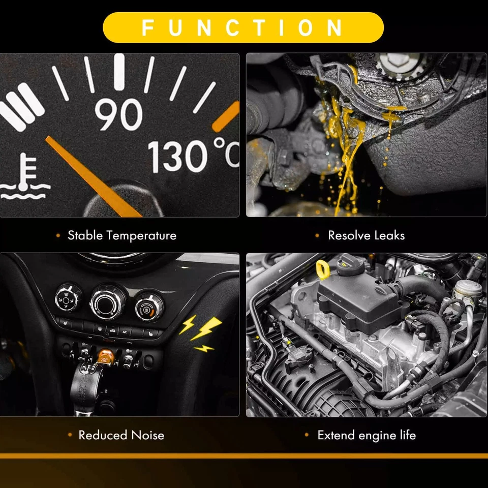 Conjunto de carcasa de termostato de refrigerante de motor para Mercedes-Benz CL63 AMG 2008 Foto 3 de 4